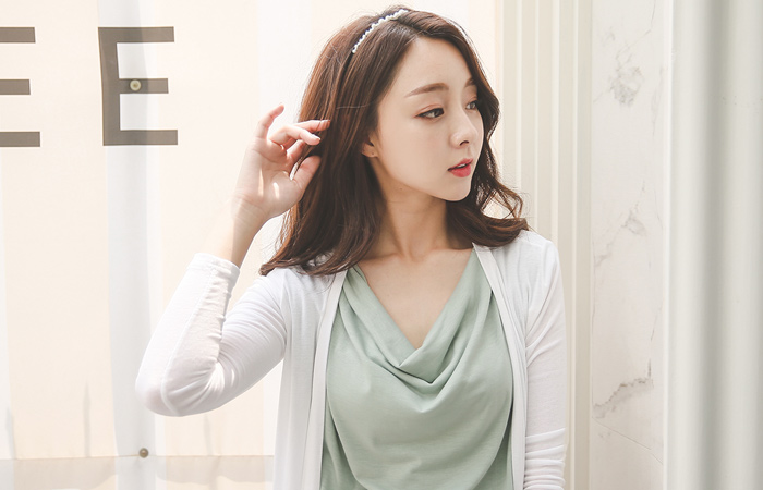 ピュア真珠ヘッドバンド