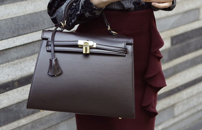 ゴールドロックモダントートバッグ